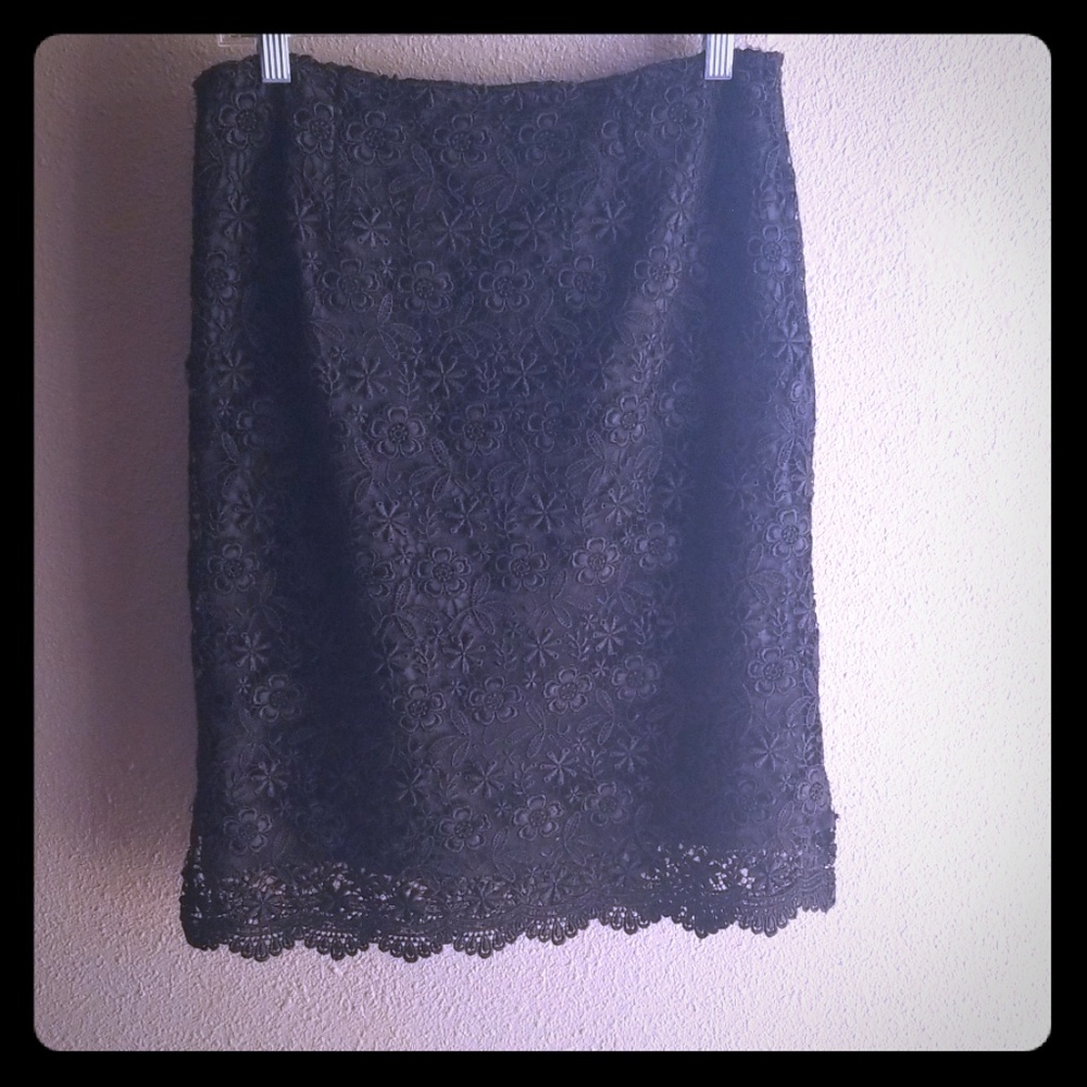 Beautiful Black lace Skirt